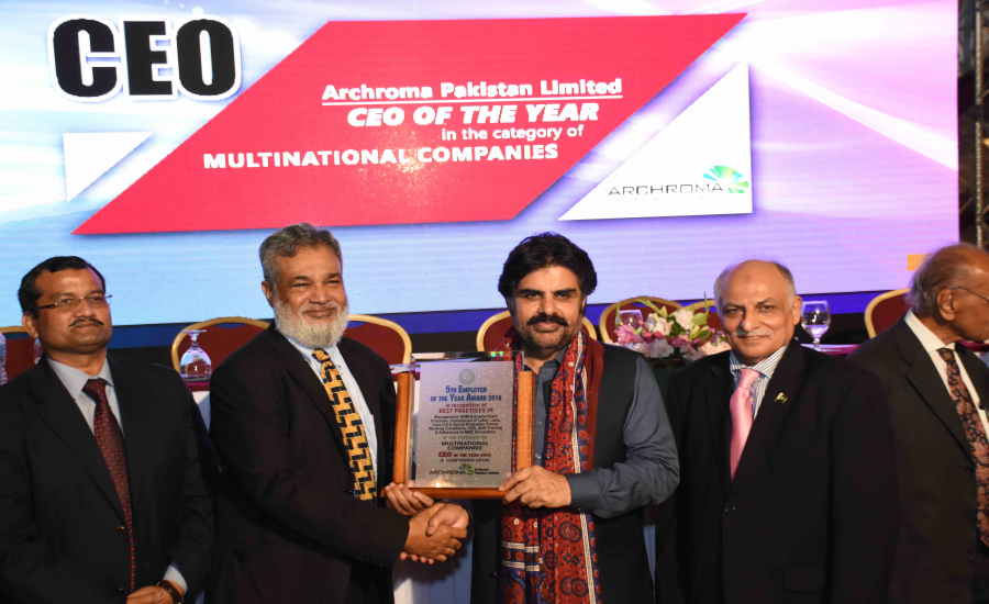 Archroma Pakistan receives award