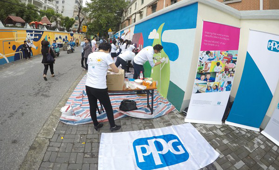 PPG completes COLORFUL COMMUNITIES project 