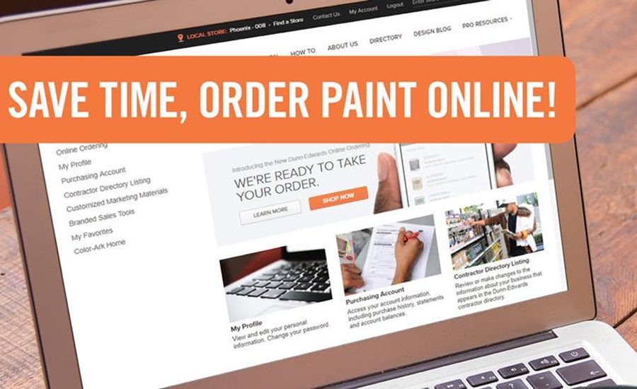 DunnEdwards Paints Launches Online Ordering for Painting Professionals