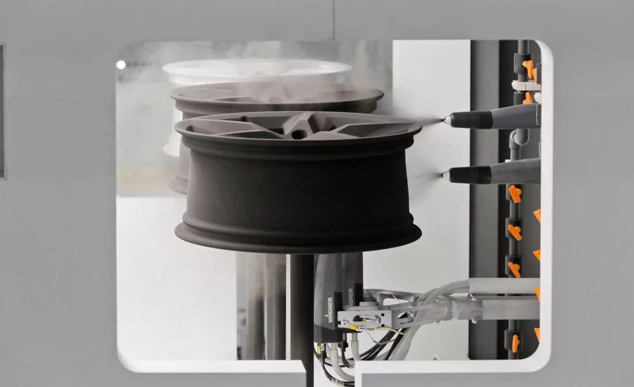 powder coating application