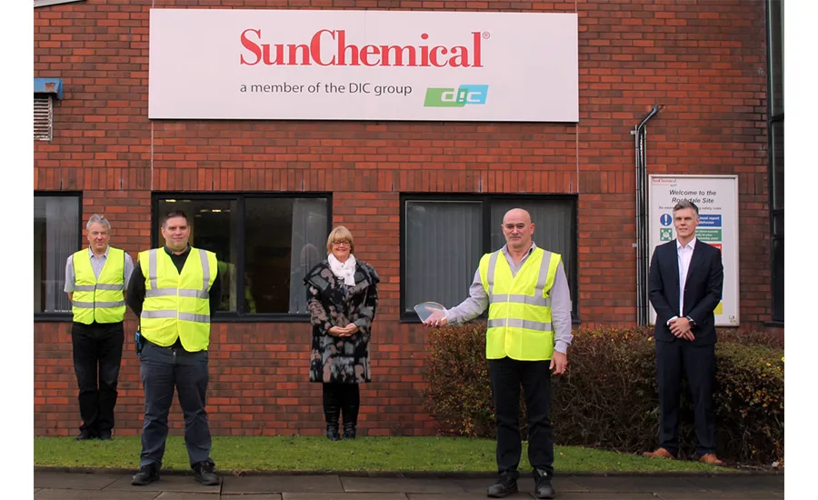 BCF Coatings Care Progress Award to Sun Chemical
