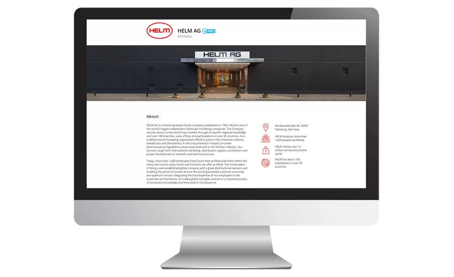 chemical company database