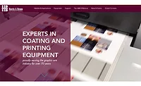 Harris and Bruno website coating equipment