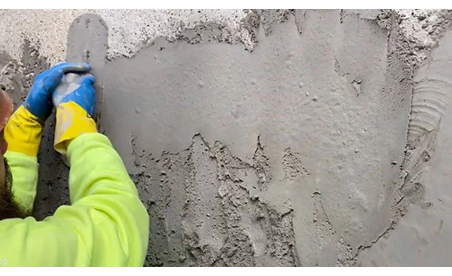 Image showing the application of Carbocrete 4010