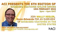 Photo of ACI online series flier with photo of Wallace Kesler 