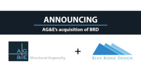 Graphic of AG&E and BRD acquisition
