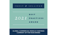 Image of Axalta award from Frost & Sullivan