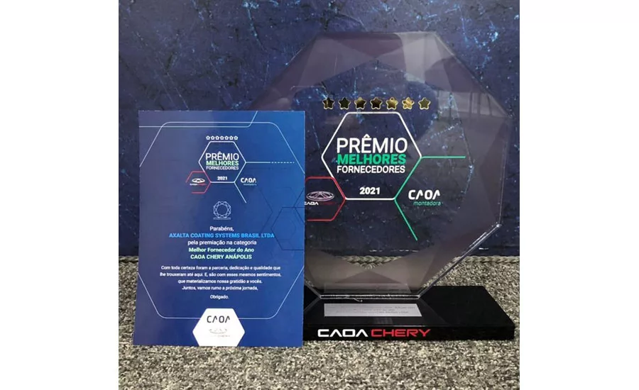 Axalta CAOA Chery award