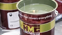 HMG Paints Defense Coatings Photo of a can of HMG Paints Defense Coatings