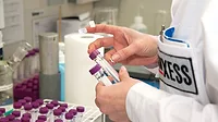 LANXESS-and-Matrica Photo of LANXESS employee in laboratory