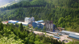 Photo of the MAGNIFIN plant in Breitenau Austria
