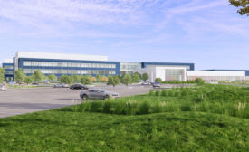 Drawing of the new Sherwin-Williams Global Research and Development Center