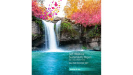Image of the cover of Sun Chemical's Corporate Sustainability Report