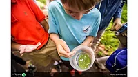 Ashland-Nature-Conservancy Photo of children looking at a leaf