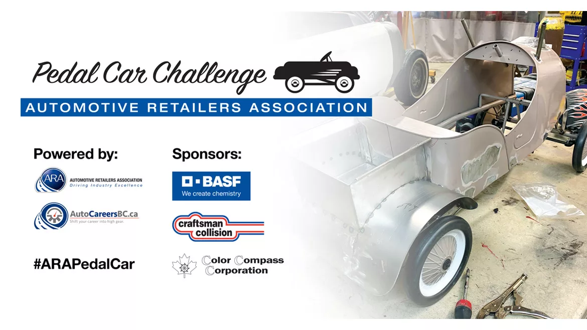 Graphic about the Pedal Car Challenge