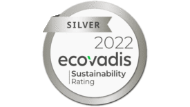 Image of the 2022 EcoVadis Silver Award