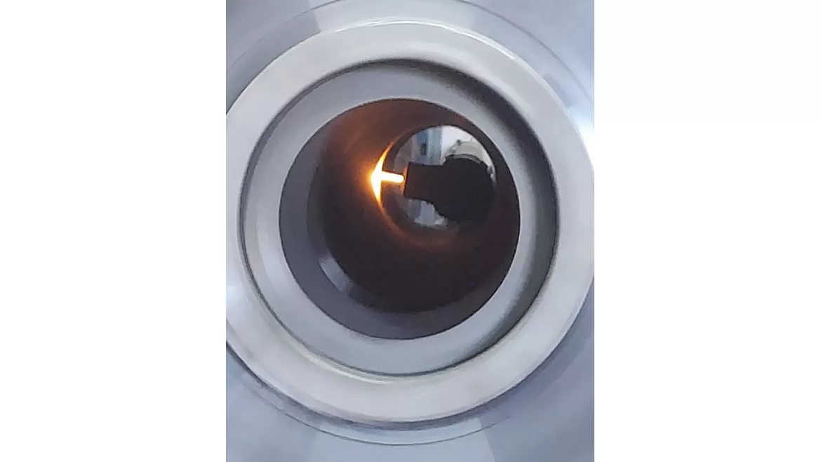 Image of a small tunnel being coated with the coating system from Extreme Coatings