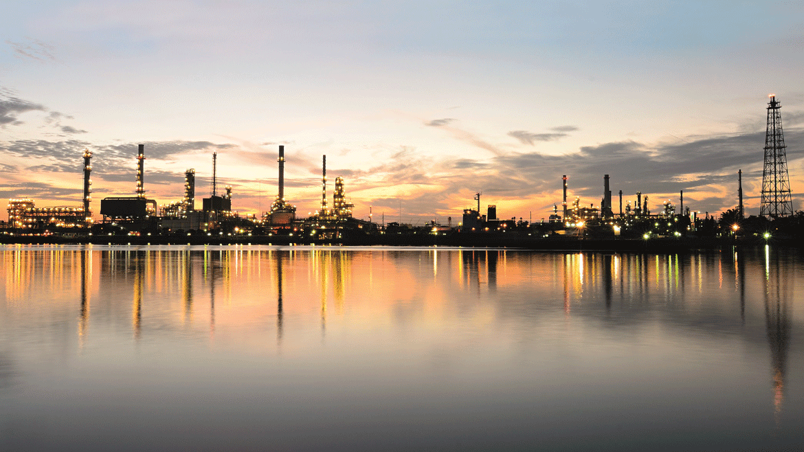 Image of a refinery