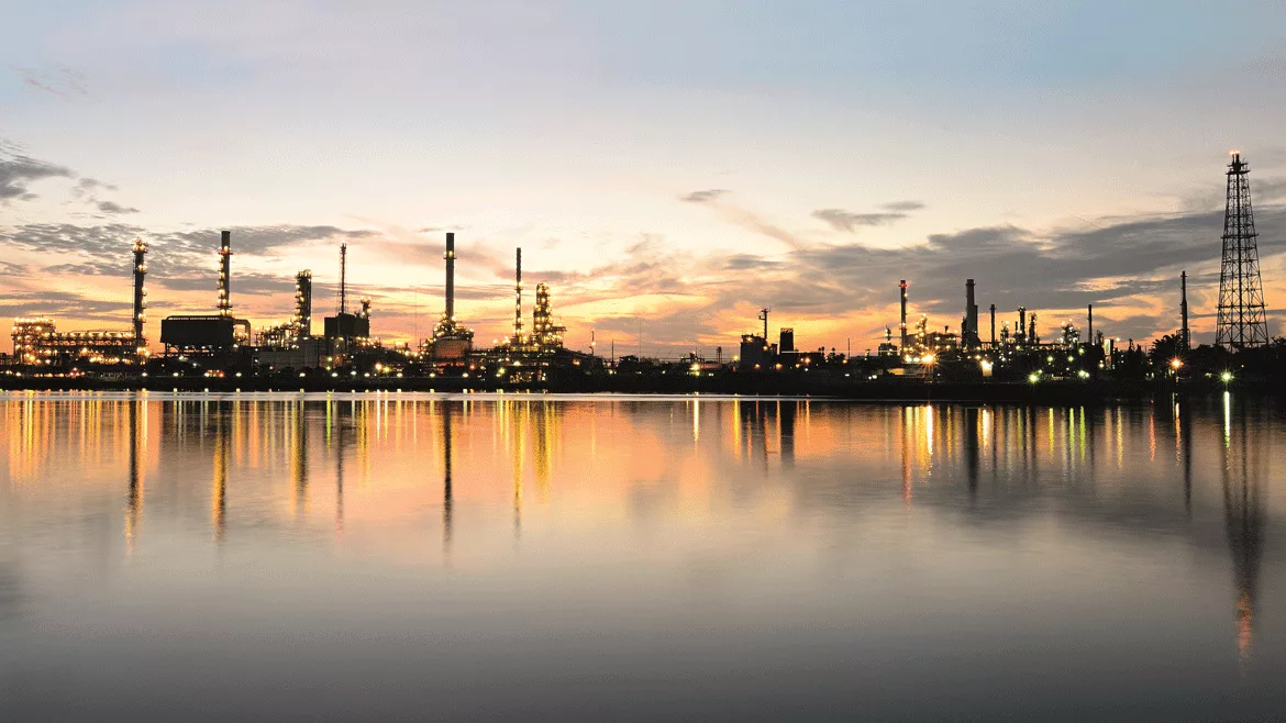 Image of a refinery