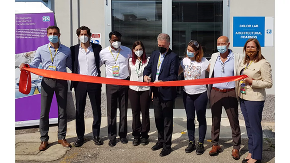 Photo of the PPG's Milan Lab Opening