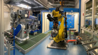 Image of the APS Automation Cell from Saint-Gobain Abrasives