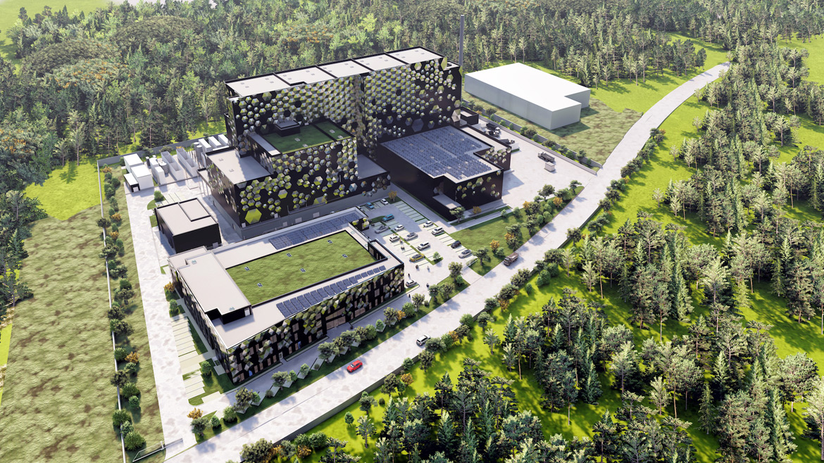 Image of OCSIAI's Luxembourg facility project