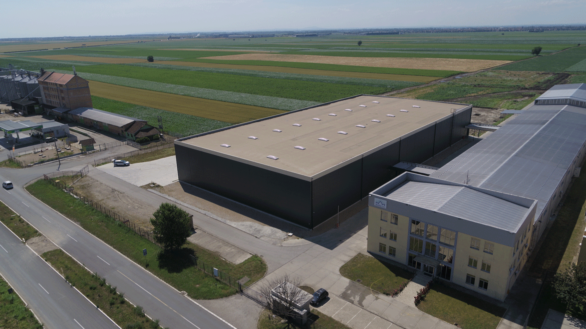 Photo of the OCSiAl facility in Serbia