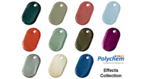 Image of the colors in the Polychem Effects Collection