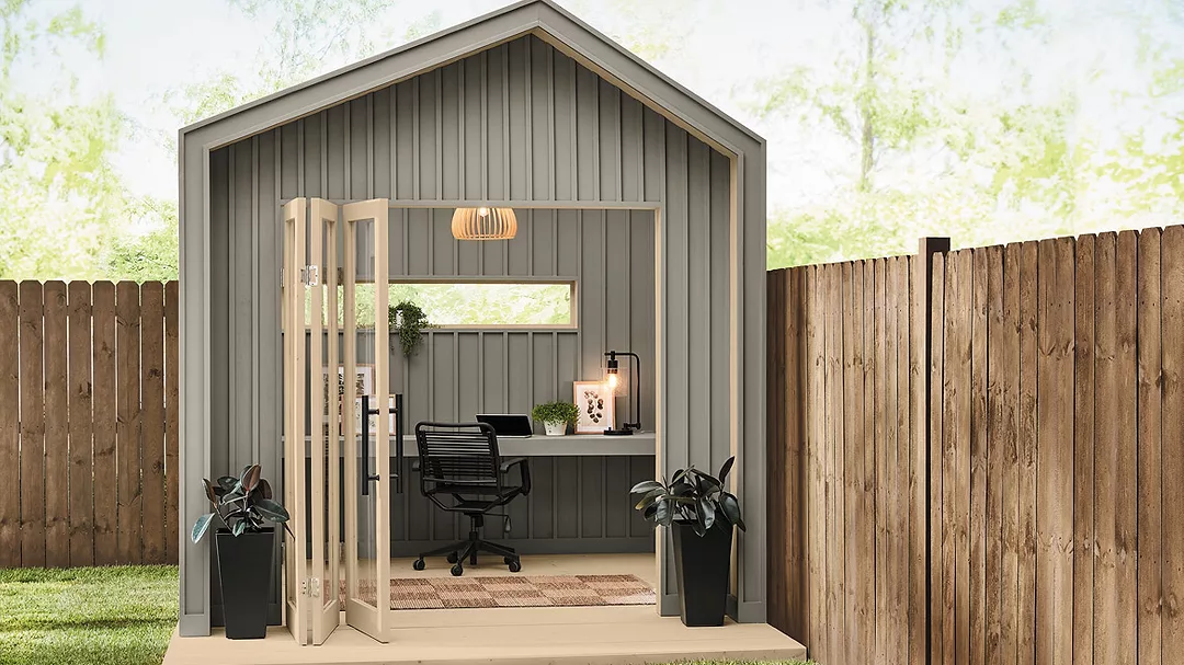 Image of an outdoor shed