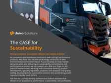 Univar - The Case for Sustainability