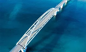 bridge across water