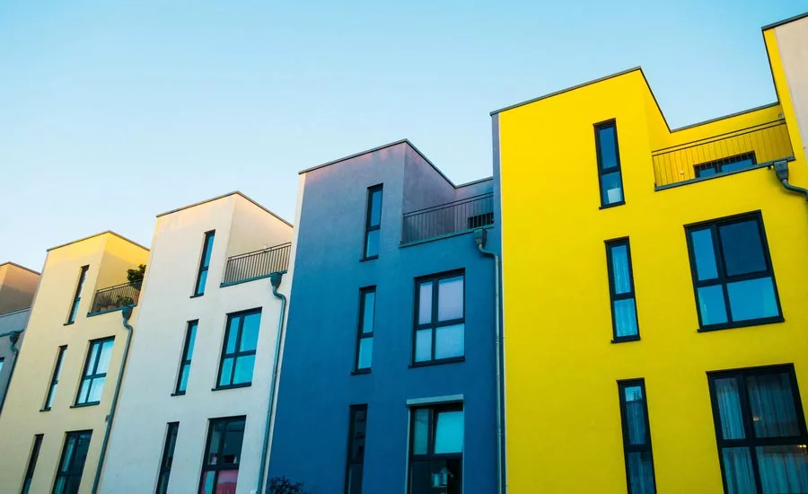 colorful building exterior